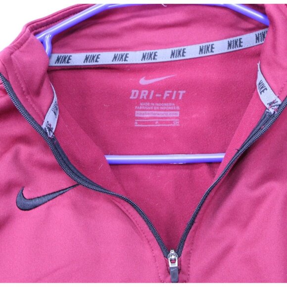 Nike Dri-Fit Womens Pullover Half-Zip Sweatshirt Med - Picture 2 of 9